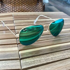 Ray Ban Green Flash Aviators